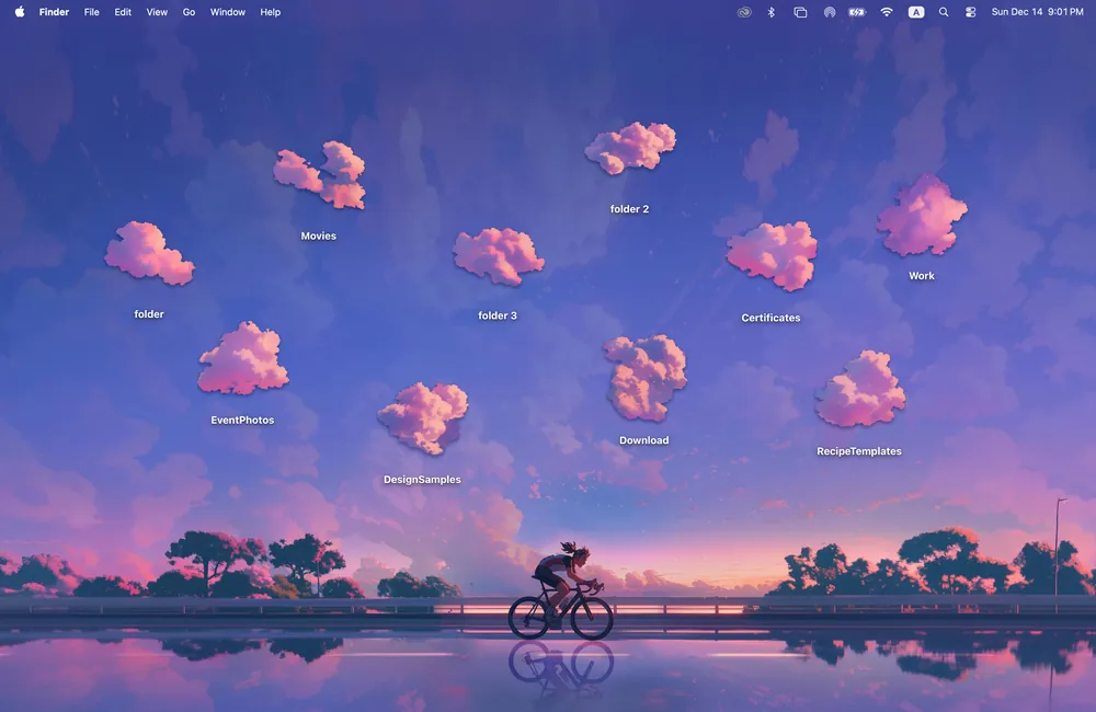 Twilight Road sunset macbook wallpaper aesthetic