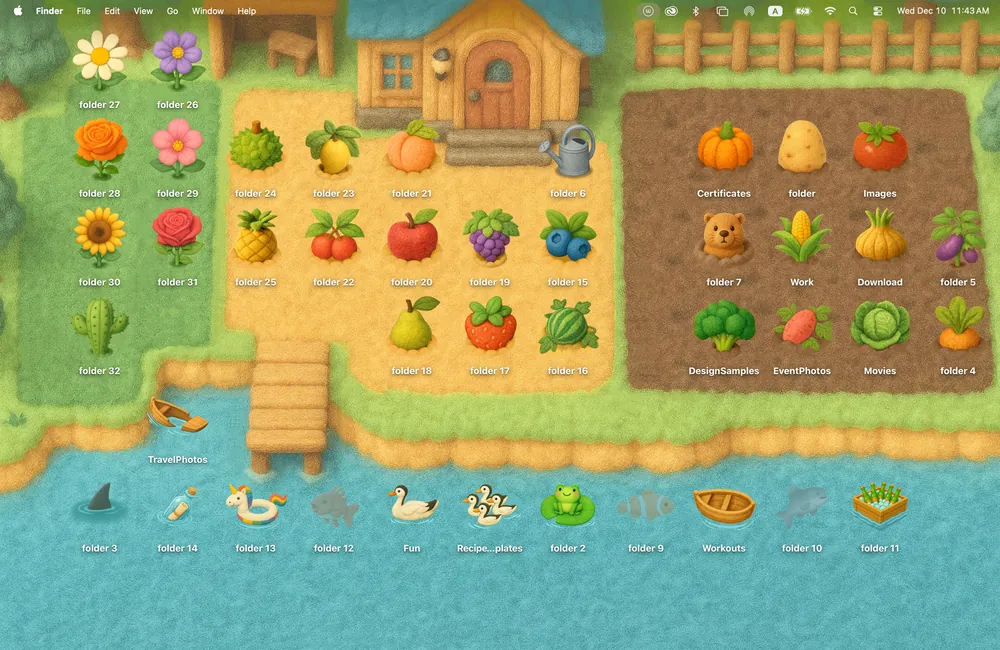 Wool Farm farm wallpaper desktop